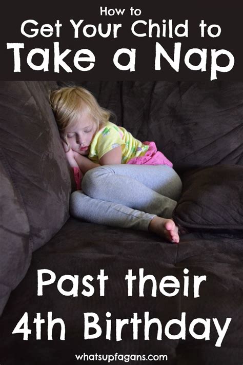 How To Get A Child To Nap Until Four Years Old And Beyond