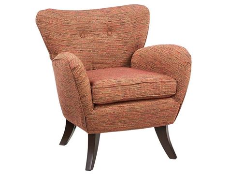 Giantex upholstered rocking chair, modern high back armchair, comfortable rocker with fabric padded seat, waist pillow and wood base accent chair for nursery, living room, bedroom, office, gray. Slumberland Elnora Collection - Accent Chair | Small chair ...