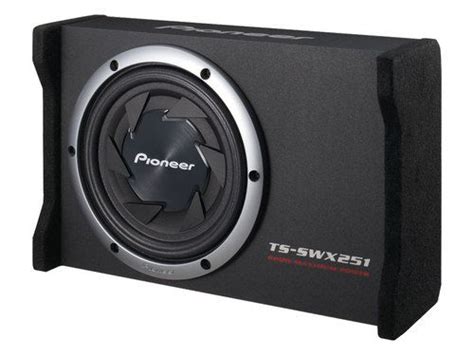 Pioneer Ts Swx251 Preloaded 10 Ts Sw251 Shallow Mount Subwoofer