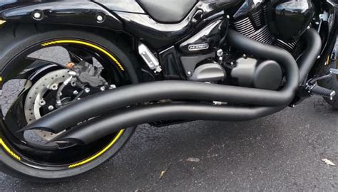 Cobra Speedster Swept 2 Into 2 Exhaust System In Black For Suzuki 2006