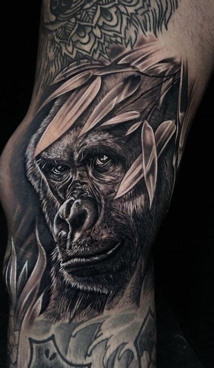 A gorilla tattoo can hold many meanings. Gorilla Tattoo in 2020 | Gorilla tattoo, Tattoos, Tattoo you