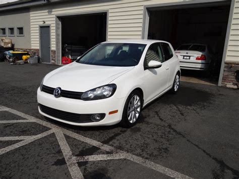 2011 Vw Golf Tdi 2 Door White — Bn Imports