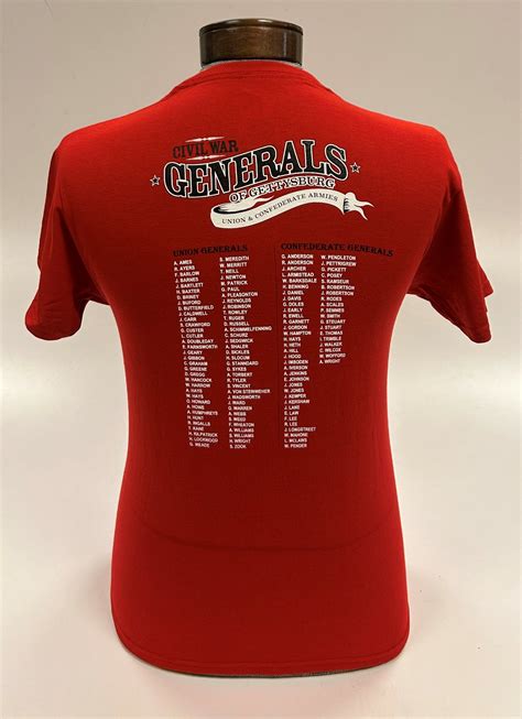 Shop- Generals of Gettysburg T-Shirt | National Civil War Museum
