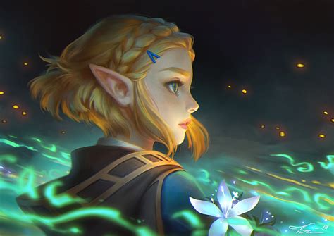 Botw Stunning Zelda Art By Viktoria Gavrilenko Zelda