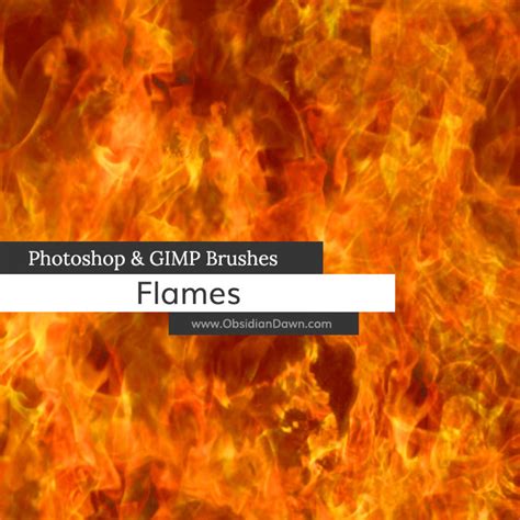 © 2021 flames thrash metal |. Flames Photoshop & GIMP Brushes | Obsidian Dawn