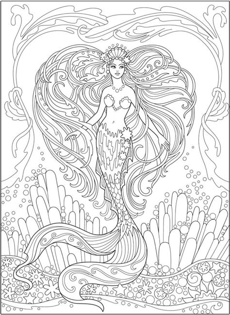 This set of coloring pages is selected precisely for that purpose. Welcome to Dover Publications - CH Magnificent Mermaids ...