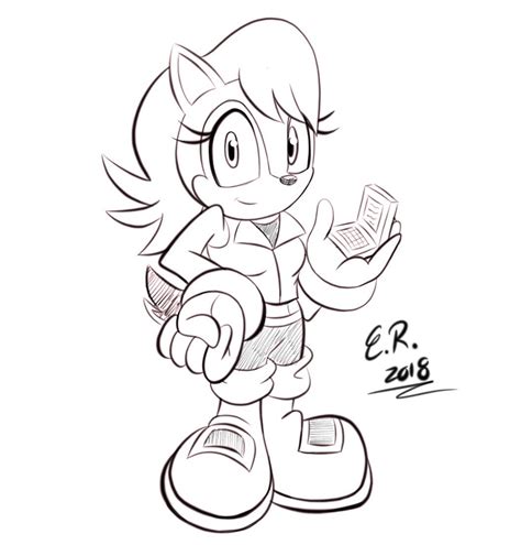 ️sally Acorn Coloring Pages Free Download