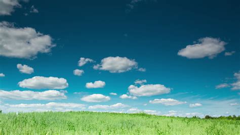 Stock Video Of Blue Sky And Green Meadow Time 2733053 Shutterstock