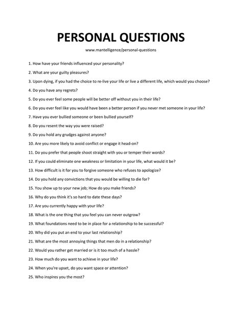 Revealing Personal Questions Interesting And Fun Way To Know More Good Truths To Ask Fun