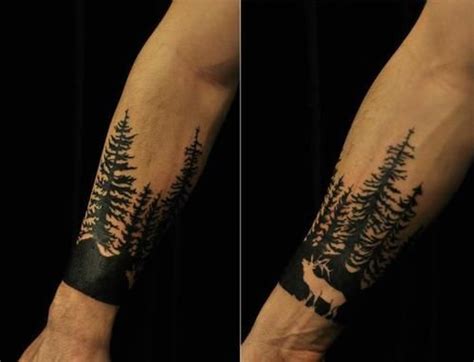 Pine Tree Tattoo Tattoos Pinterest
