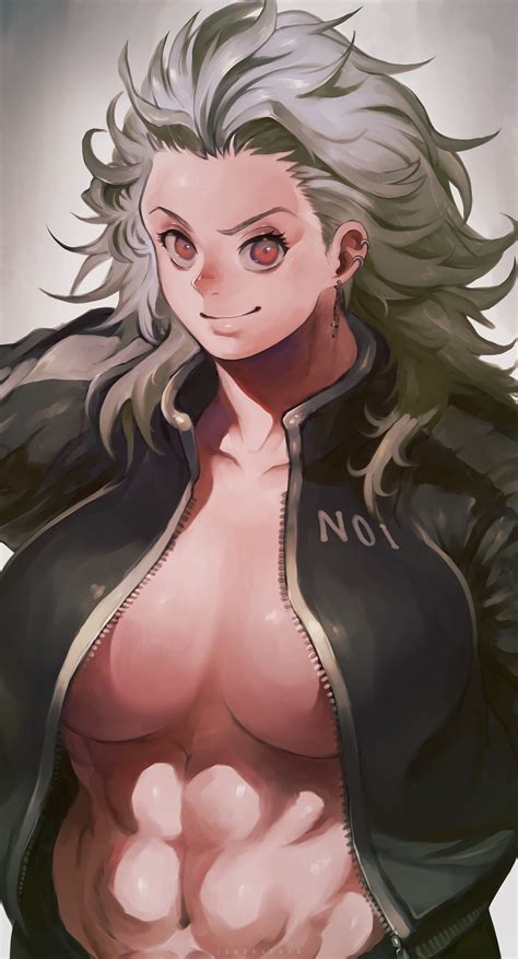 Rule 34 1girls Abs Dorohedoro Ibuo Jacket Large Breasts Muscular No