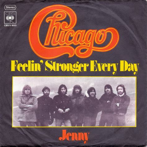 Chicago Feelin Stronger Every Day Jenny 1973 Vinyl Discogs