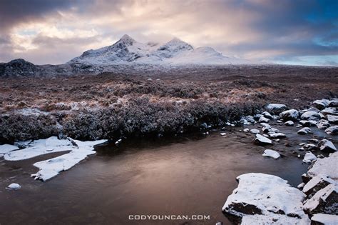 Photo Of Clearing Winter Storm Over Black Cuillins Isle Of Skye