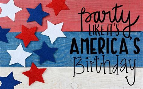 Party Like it's America's Birthday – FREE SVG | Free svg, Silhouette