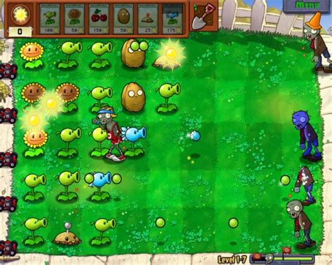 Don't let the zombies destroy your house, build all kinds of plants to kill all of them, upgrade yourself through the levels. Plants vs. Zombies - Download