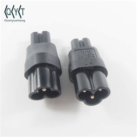 Iec 320 C6 To C7 Male To Female Mickey Mouse Power Adapter Wa 0134