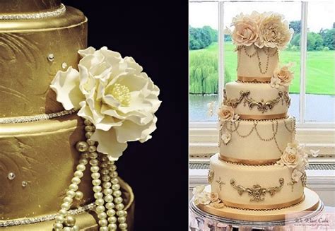 Vintage weddings have taken on a distinctly 1920's theme this year inspired by the glitz and the glamour of the movie, gatsby based on the novel by f. Gatsby Wedding Cakes - Cake Geek Magazine