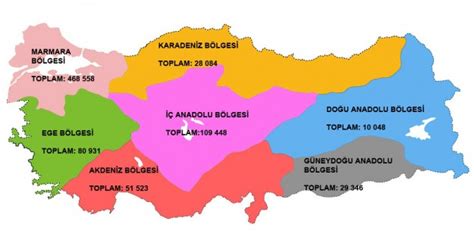 Türkiye Bölgeler Haritası Haber365