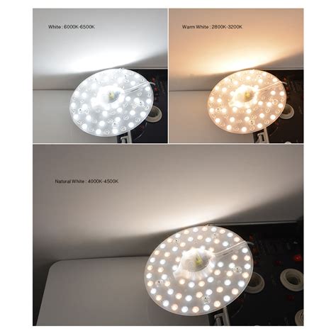 Switching to an led bulb means a great energy cost savings while maintaining your preferred wattage. 3 Color Changeable 220V 24W 32W LED Ceiling light Source ...