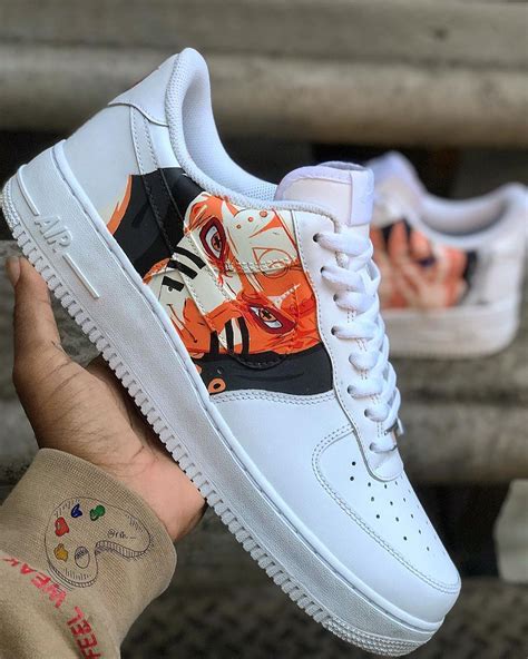 Custom Painted Naruto Air Force 1 - Products Fresco Customs