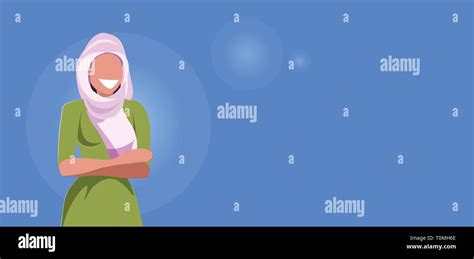 Muslim Female Cartoon Stock Vector Images Alamy