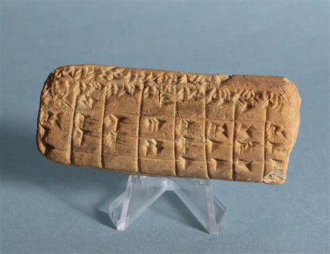 Babylonian Cuneiform Tablet