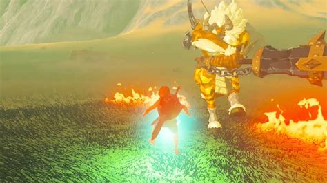 What Is A Gold Lynels Strongest Weapon Zelda Breath Of The Wild