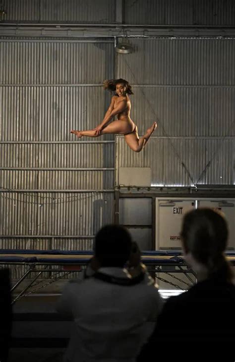 Espn Body Issue Gymnast Katelyn Ohashis Gravity Defying Nude Shoot My