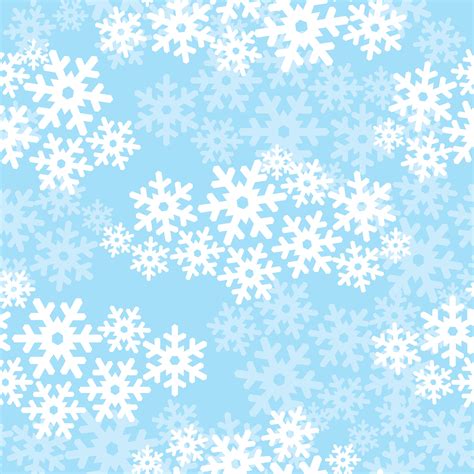 Snow Seamless Pattern Christmas Winter Holiday Background 524062