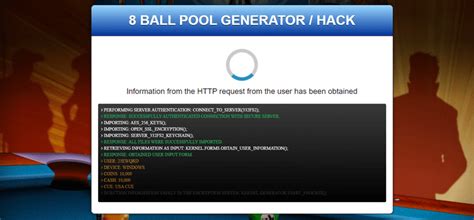 Unlimited coins and cash with 8 ball pool hack tool! Uncover The Truth Of 8 Ball Pool Hack Generator Sites