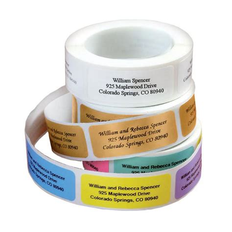 Address Labels - Roll Of Address Labels - Walter Drake