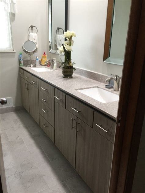 Sterling Heights Mi Transitional Bathroom Remodel Cabinets By Cantu