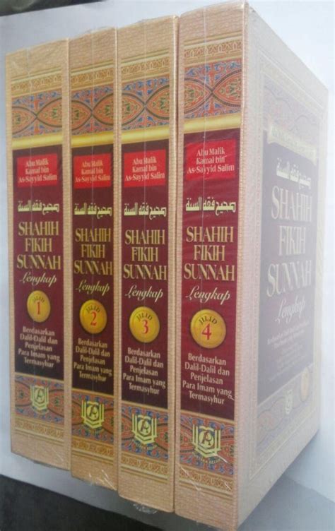 Buku Shahih Fikih Sunnah 1 Set 4 Jilid
