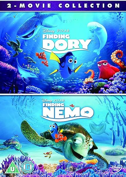 Finding Dory And Finding Nemo Double Pack Dvd Amazon Co Uk Ellen