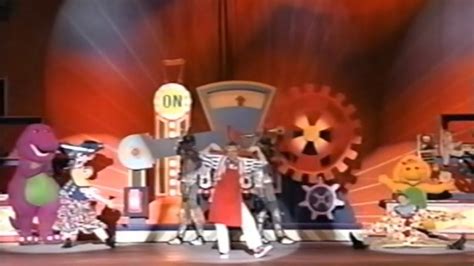 Barney S Big Surprise Live On Stage 1998 Professor Tinkerputt Song Youtube