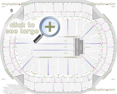 Xcel Energy Center Seat And Row Numbers Detailed Seating Chart Saint