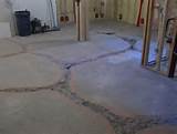 Pictures of Basement Floor Concrete Repair