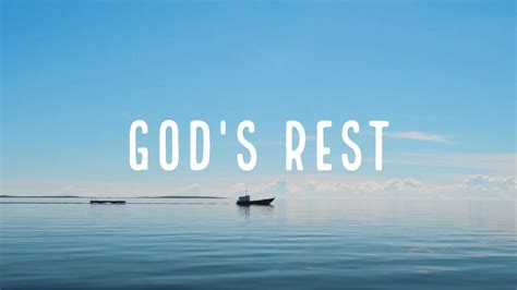 Gods Rest Sermon By Pastor Steve Damron Youtube