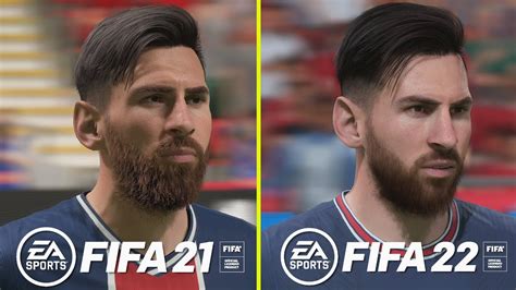 Fifa 22 Vs Fifa 21 Ps5 4k Next Gen Graphics Comparison Youtube