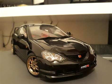 Miniature Honda Integra Type R 118 Autoart Dc5 Type R Noire Jantes