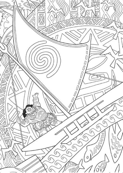 She is the successor of… Moana Coloring Pages - Coloring Home