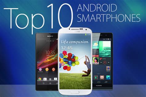 Die Zehn Besten Android Smartphones Auf Dem Markt