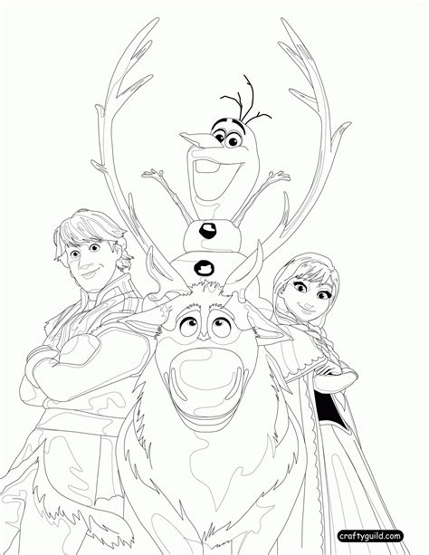 Frozen Coloring Page Printable Readers Love Our Thousands Of Free
