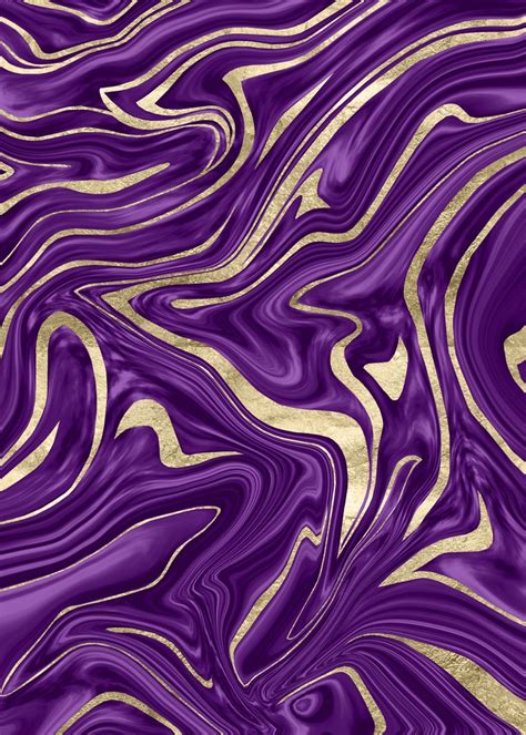 Purple And Gold Marble Wallpapers Top Free Purple And Gold Marble
