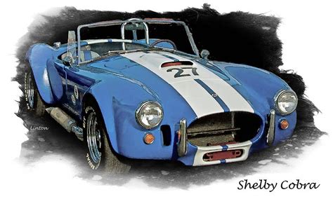 Shelby Cobra Digital Art By Larry Linton Fine Art America