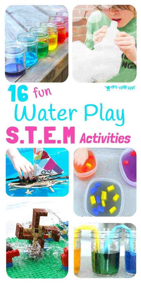 Water Play STEM Projects For Kids - Kids Craft Room
