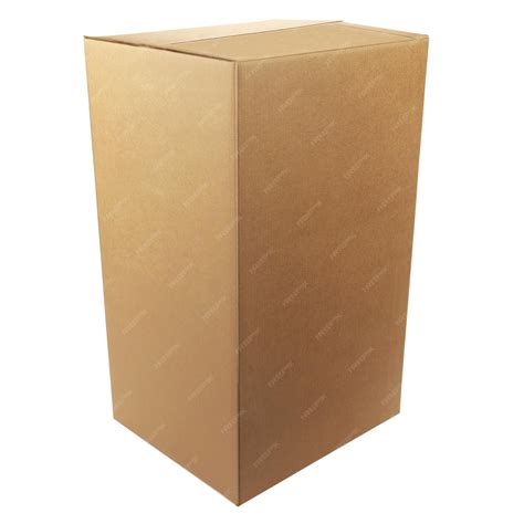 Premium Photo Closed Cardboard Box