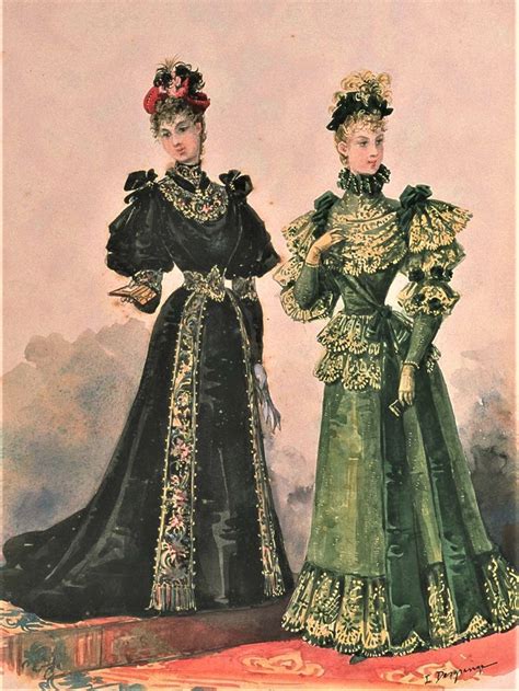 La Mode Illustree 1893 Victorian Era Fashion 1890s Fashion