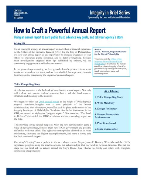 Annual Report Template Free Word Templates