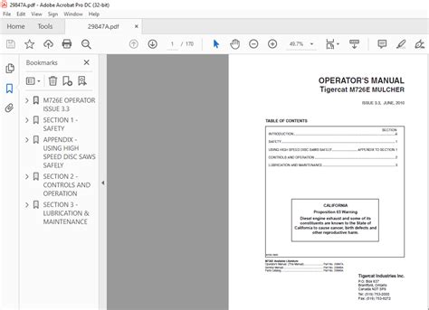 Tigercat M E Mulcher Operator S Manual Pdf Download Heydownloads Manual Downloads